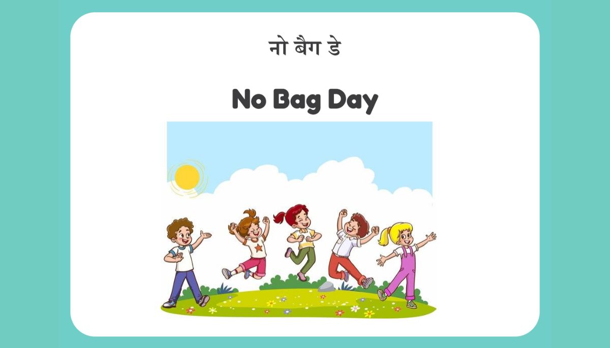 No School Bag Day